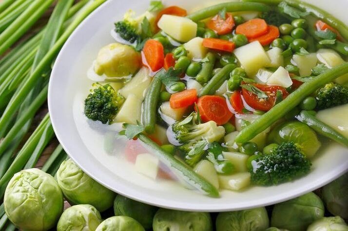 Menú de la dieta